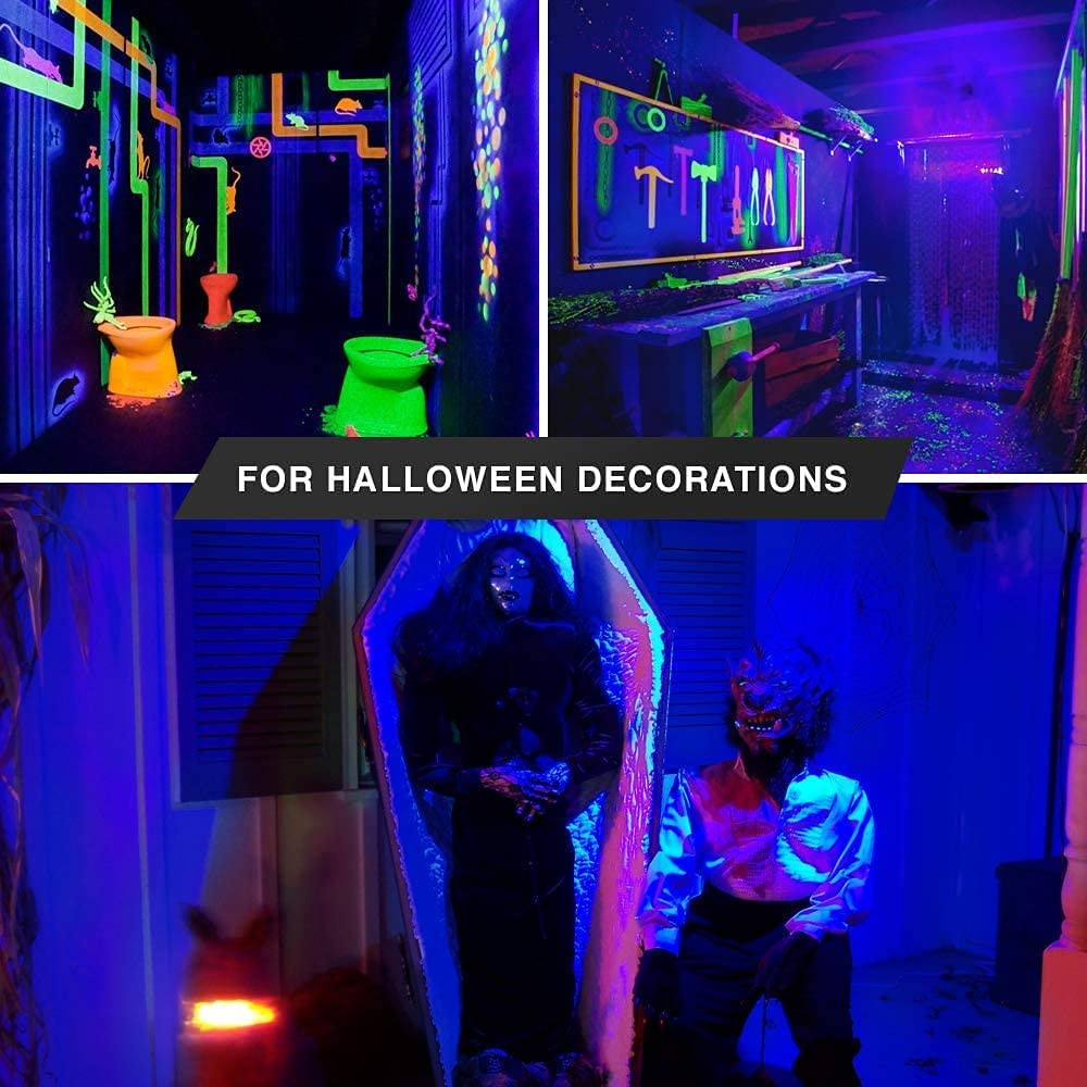 2 Pack Bluex LED A21 Blue Light Bulbs - 15W (120Watt Equivalent) - E26 Base Blu