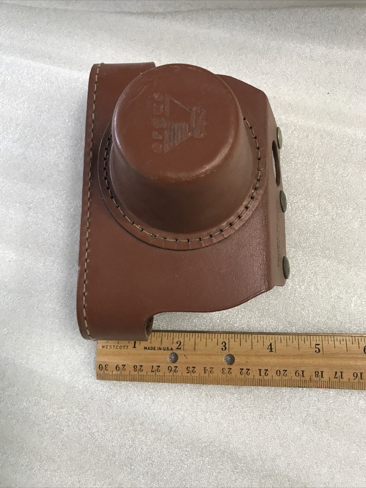 Argus Camera Leather Case Top Half Only
