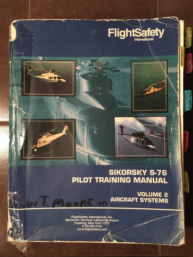 Sikorsky S-76 Pilot Training Manual, Vol. 2 Aircraft Systems