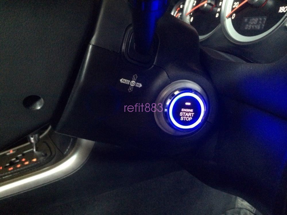 Car SUV Engine Push Start Button RFID Lock Ignition Starter Driving Security Kit