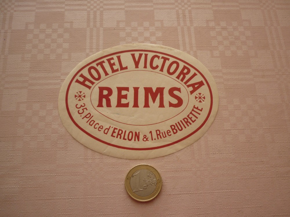 PUB HOTEL / REIMS " FRANCE "