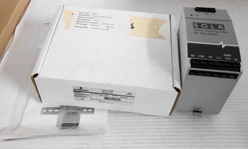 Emerson STFE200-24L Active Tracking Filter 20A 240VAC 1Phase
