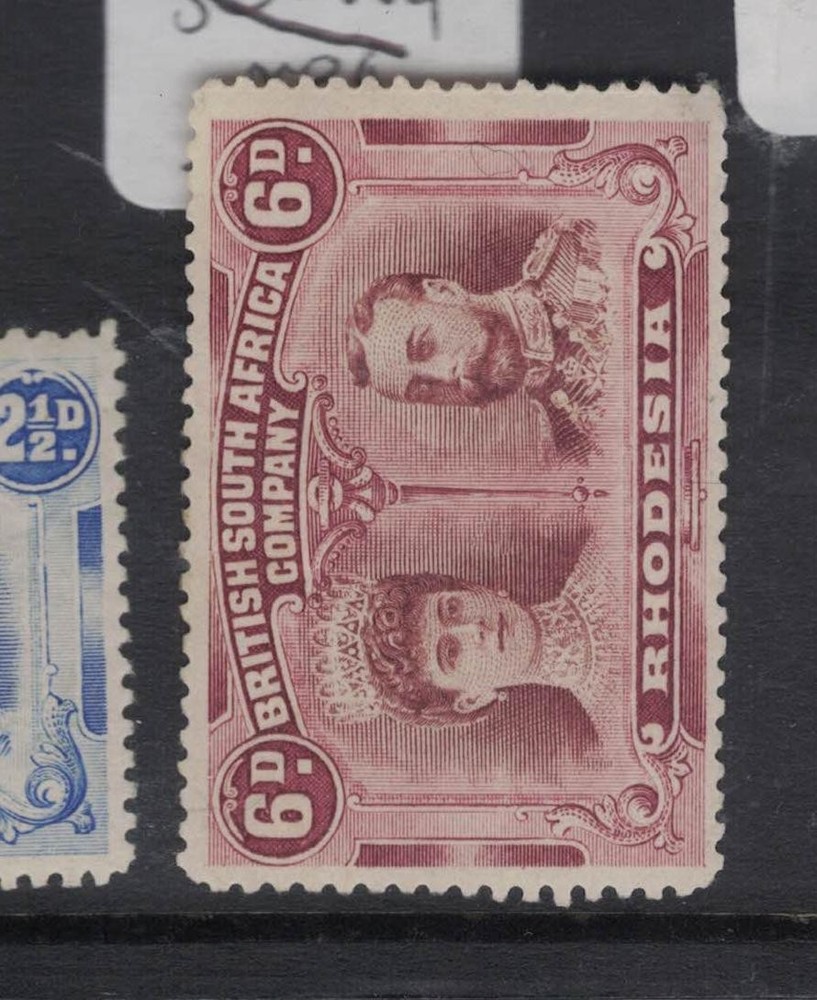 Rhodesia Doublehead SG 144 MOG (9aaa)