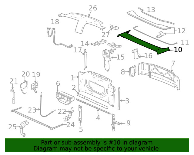 Genuine GM Lid 88980410