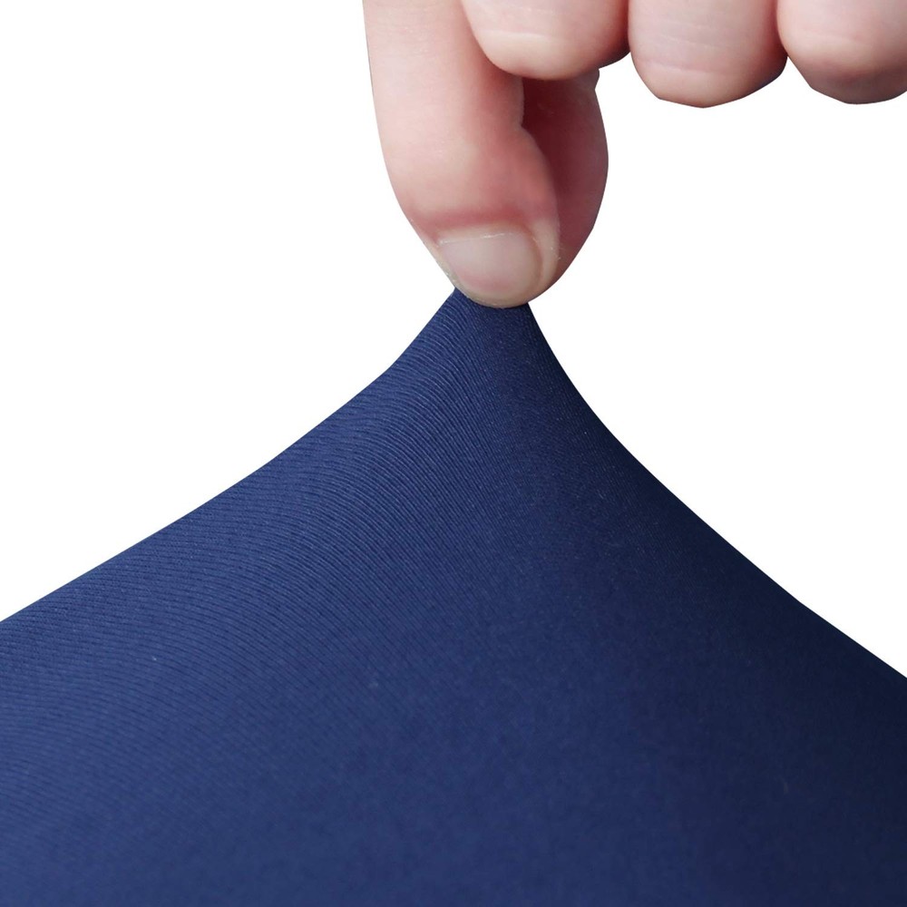 Full Size Box Spring Cover with Smooth and Elastic Woven Material, Full, Navy