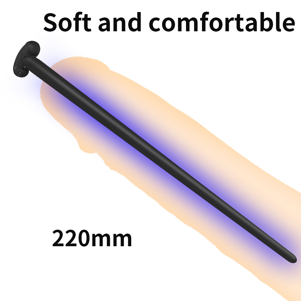 Silicone Penis Urethral Sounding Dilator Strecher Insert Extender Sounds Plug