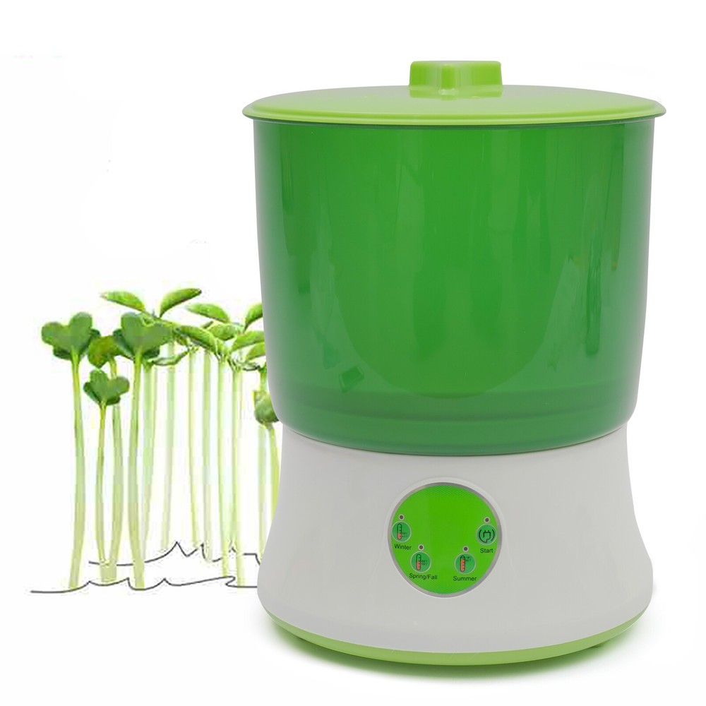 2-Layer Bean Sprouts Machine Homemade Automatic Multi-function Seed Sprouter NEW