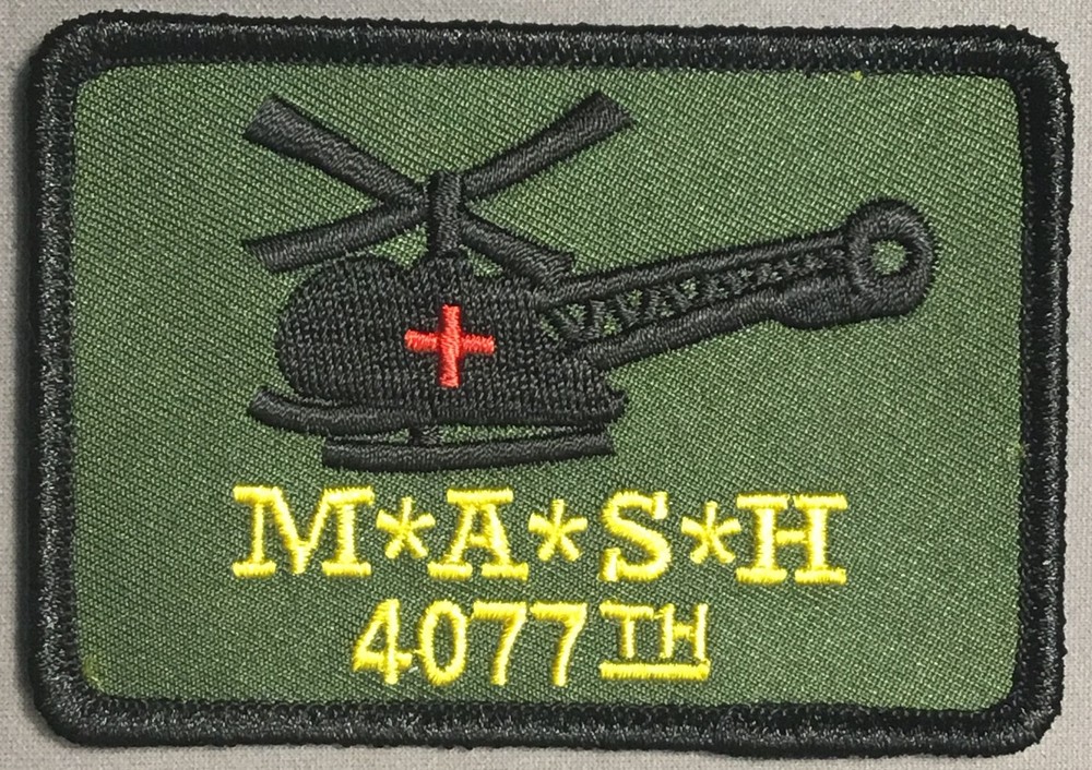 Army MASH 4077th Hospital patch