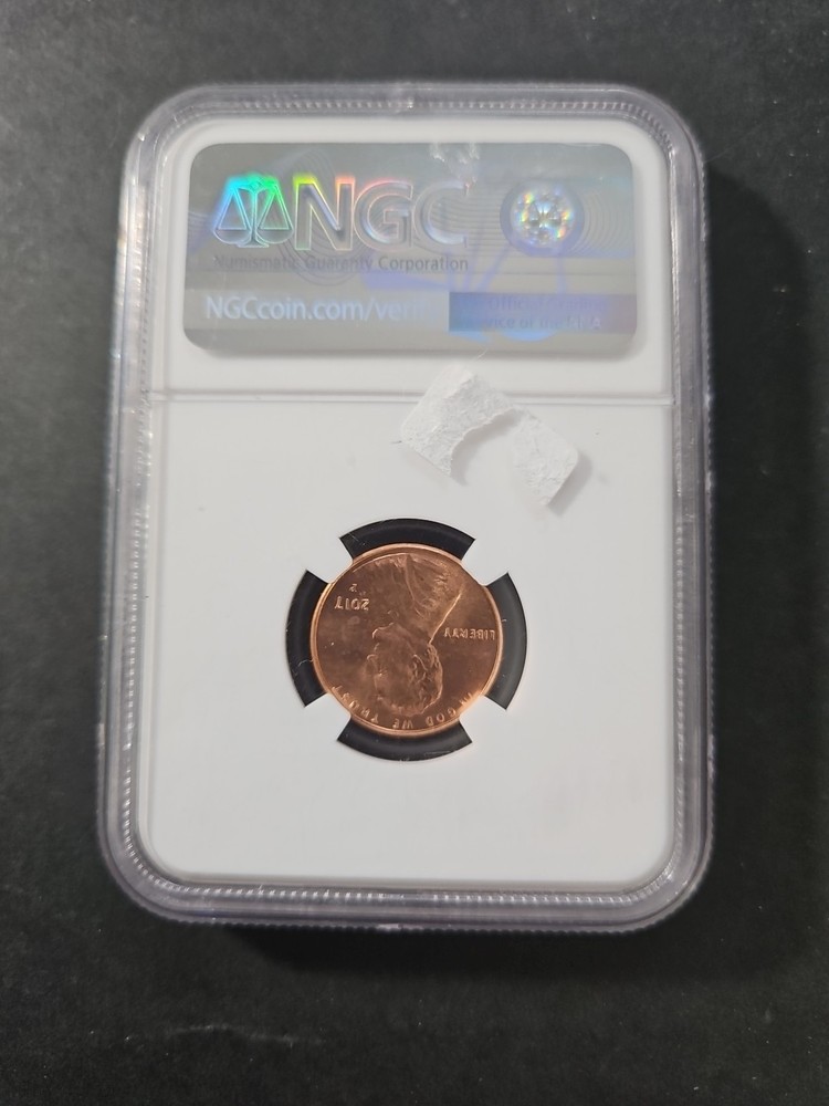 2017 P 1c GEM UNCIRCULATED (NGC)