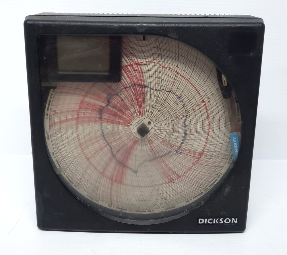 Dickson TH803 Temperature and Humidity Chart Recorder Unit