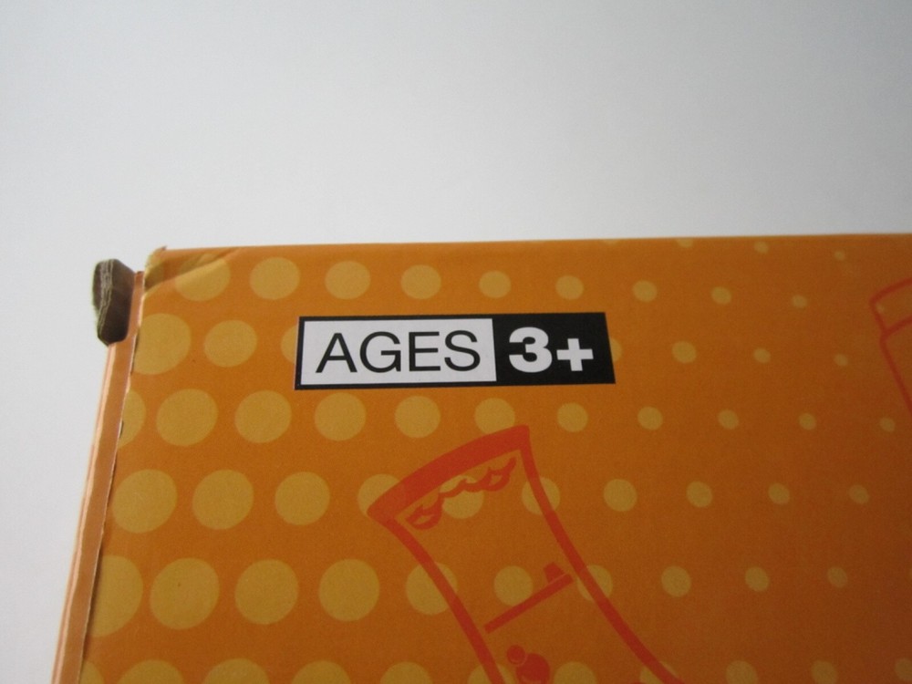 PRE-OWNED "STACKING CUPS" GAME FROM "GAMIE"--AGES 3+