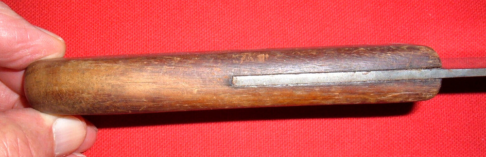 Vintage (12") Cleaver With Wood Handle