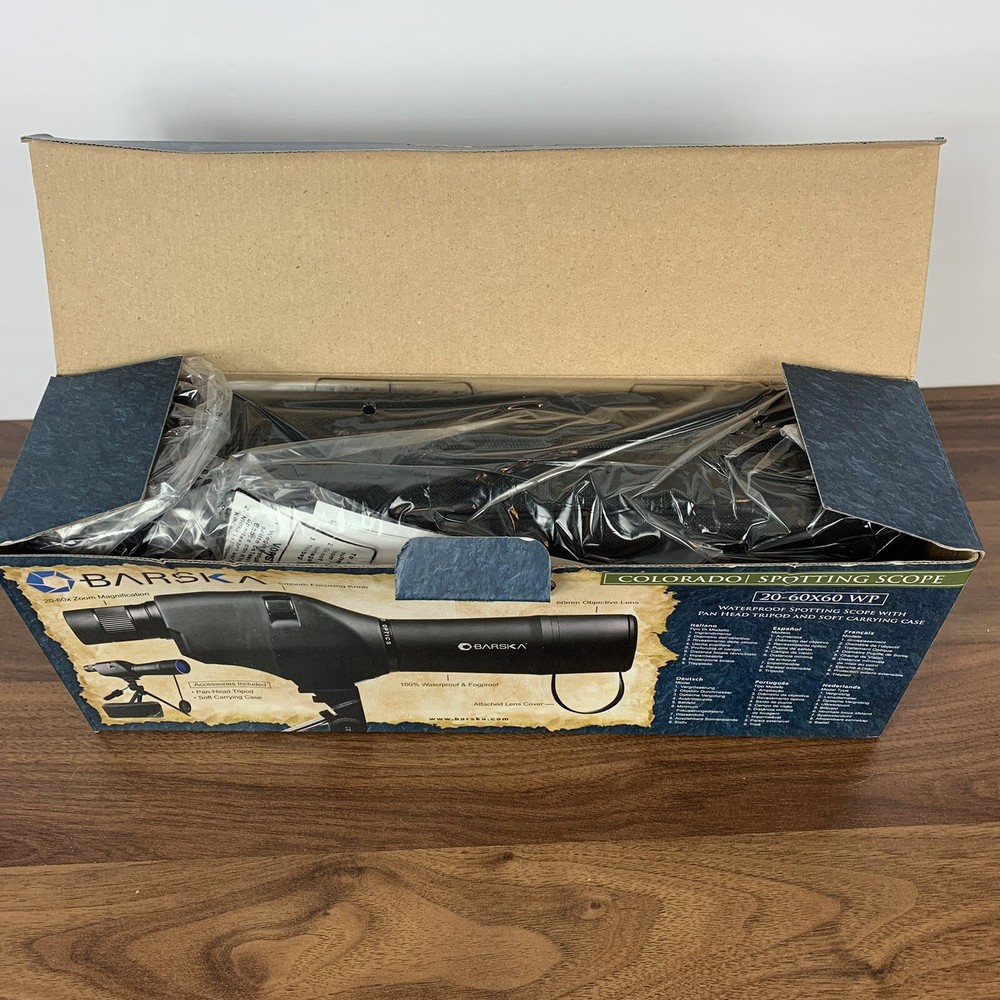 Barska 20-60x60 WP Waterproof tactical spotting scope