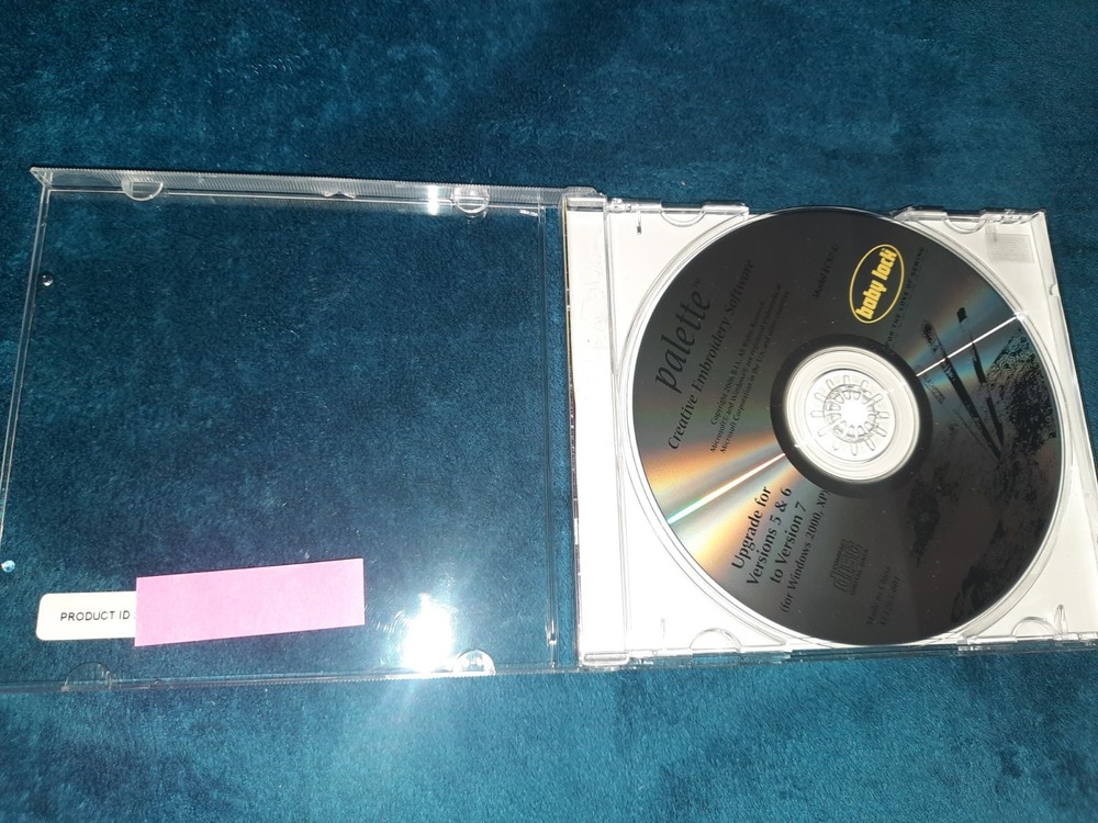 Baby Lock Palette Upgrade Software Version 7 for Versions 5 & 6 ECS7-U UPGRADE