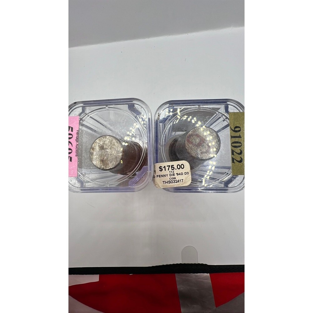 1994 Denver Cancelled Penny and Dime Dies