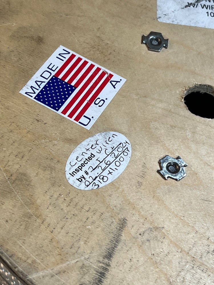 SOLID NYLON BRAID WITH WIRE CENTER 1000FT #12 3/8 Inches Diameter