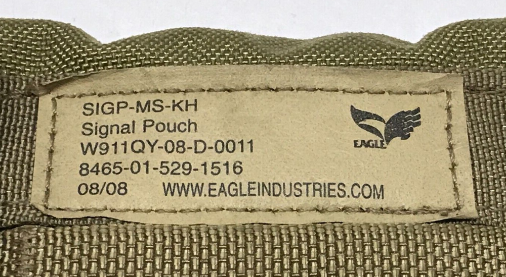 Signal Pouch USGI MOLLE Khaki Eagle Industries