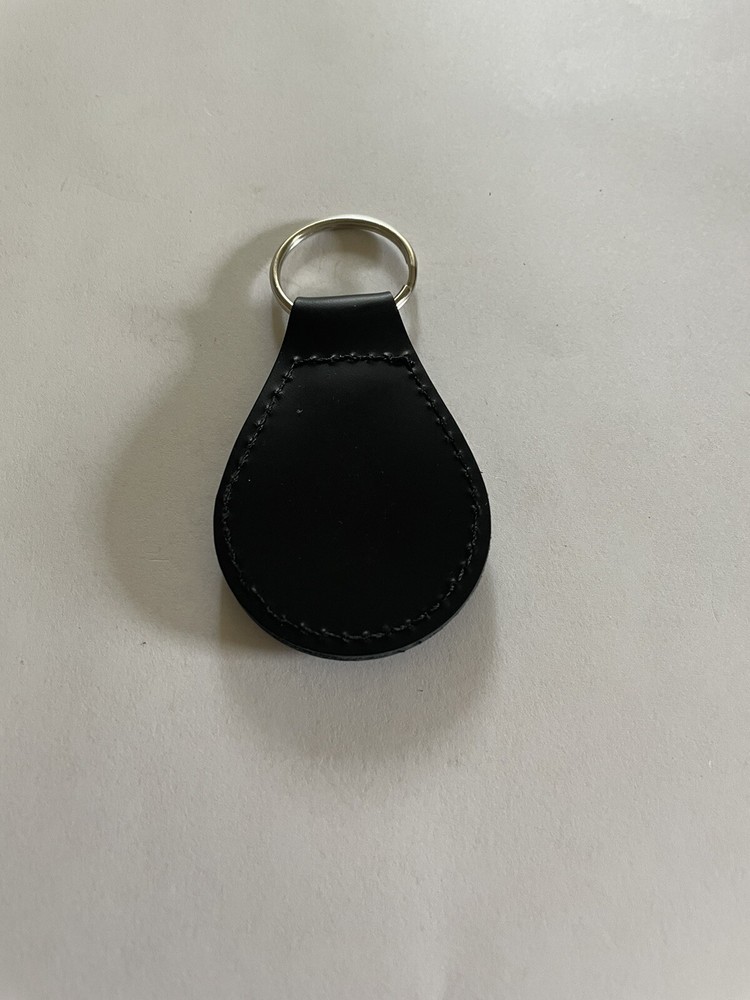 Boilermakers Iron shipbuilders Blacksmiths Forgers Black Leather Keychain
