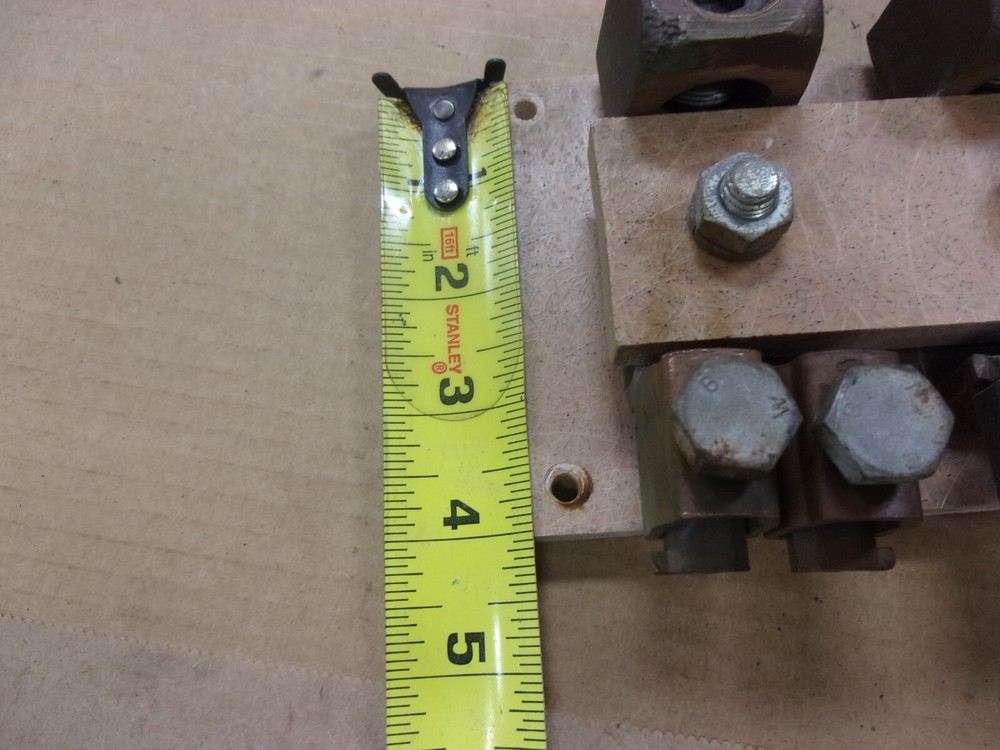 Motor Generator Input Output Buss Line Connection Terminal Board 3Ph 6-4/0 Wire