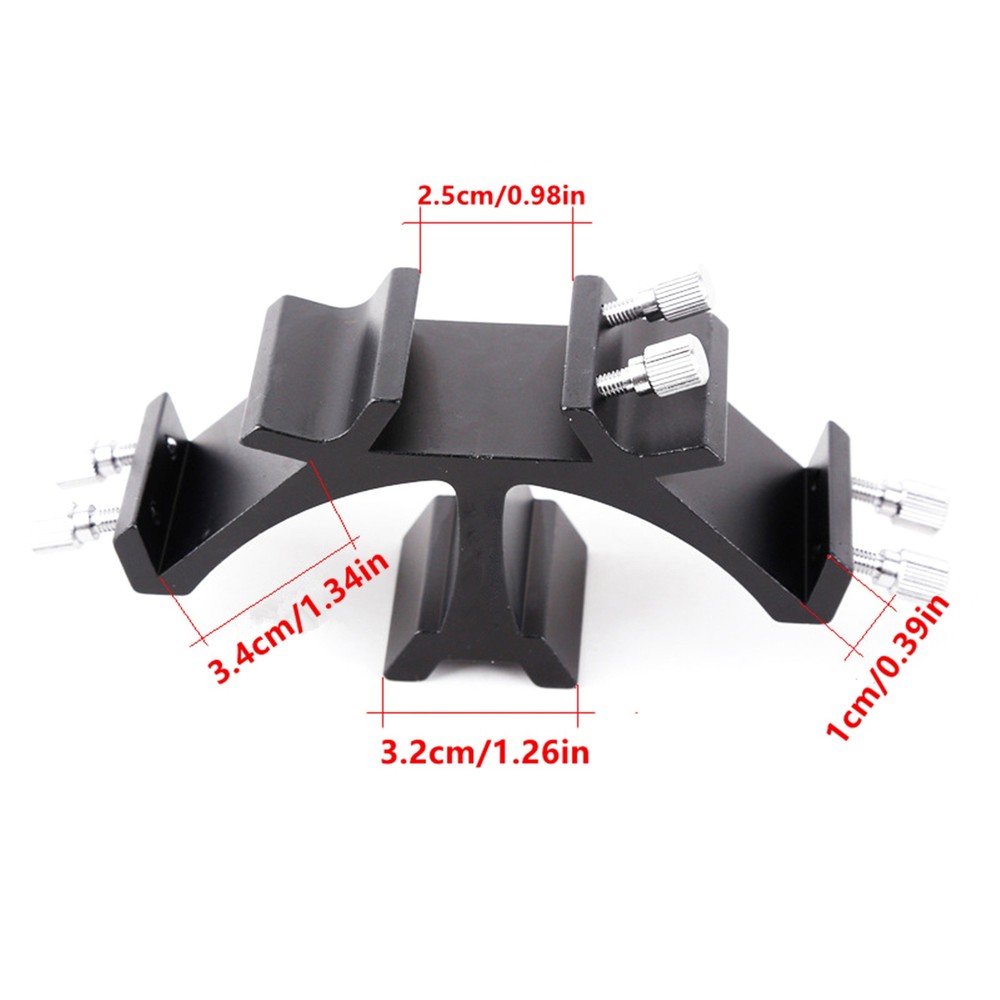 Anodized Aluminum Triple Bracket for Telescope Finder Scopes Mounting System