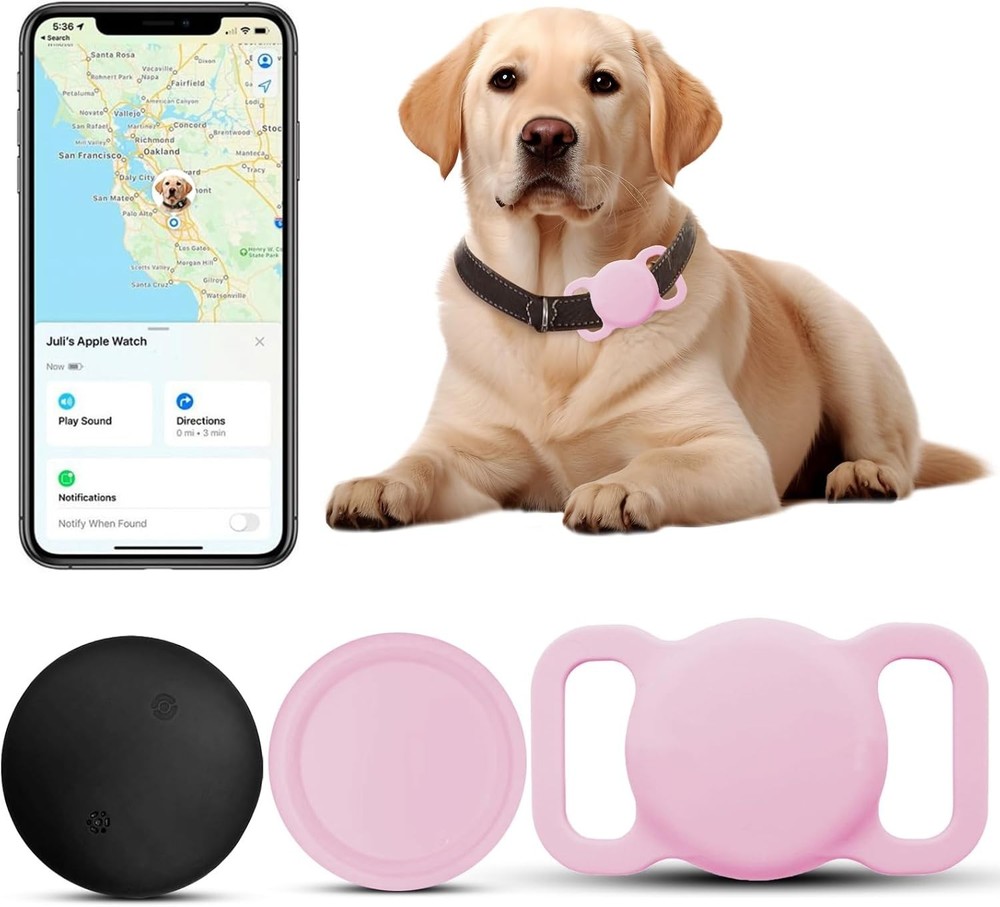 Smart Dog Tracker, Pet Location Tracker, MFi Certificated Tracking Device, Water