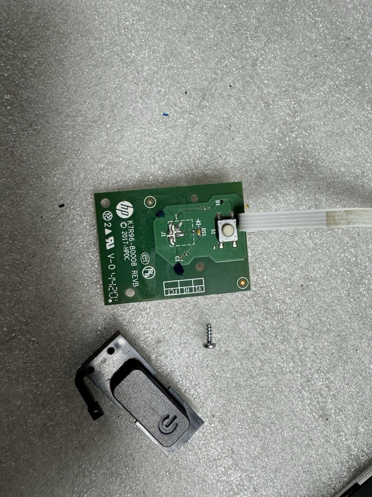 OEM internal digital display module and power button for HP Envy Photo 7858