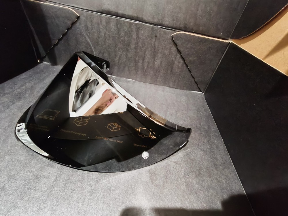 AGV K6S Visor Lens Shield Iridium Silver New