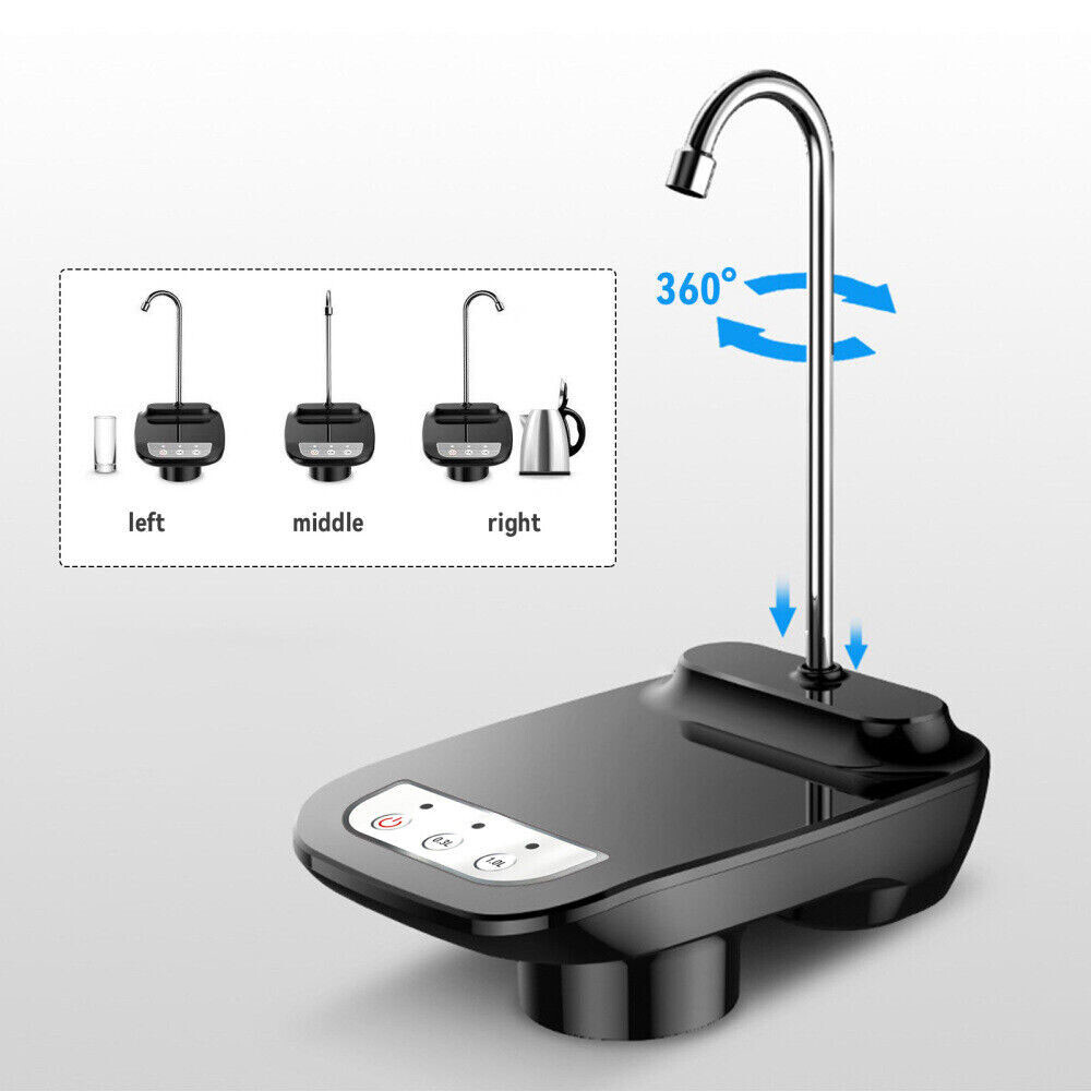 5 Gallon Water Bottle Switch Pump Electric Automatic Universal Dispenser USB