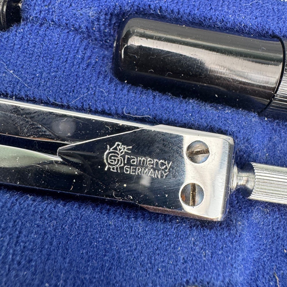 VTG GRAMERCY Precision Drawing 7 Piece Set Drafting Compass - GERMANY