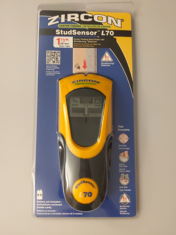 Zircon Center Finding Stud Sensor L70