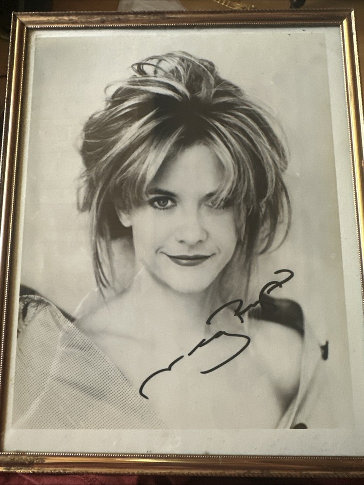 MEG RYAN Signed Autographed " 8x10 Photo Picture