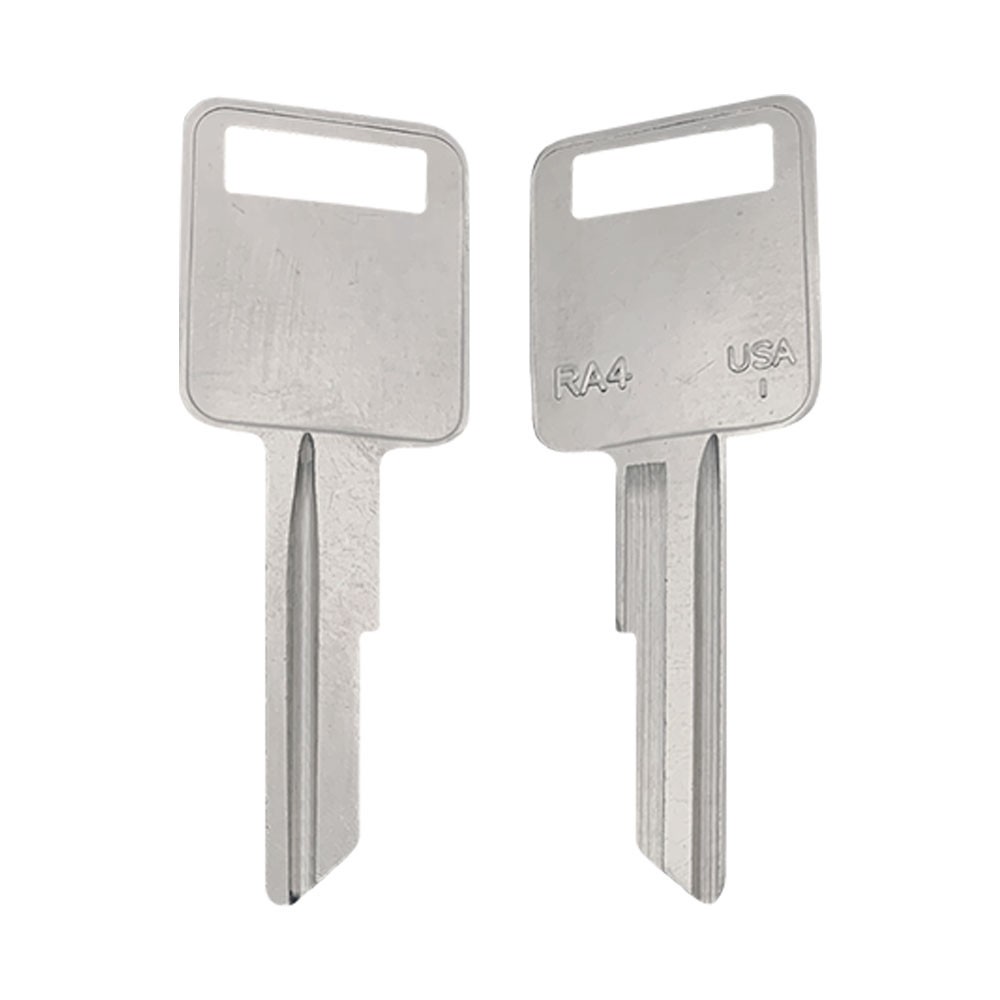 RA4 / 1970AM Key Blank Nickel