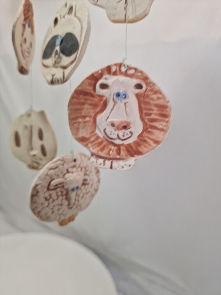 Kids Noah’s Ark Wind Chime, 1982 E.M.Stein, Handmaid, C6