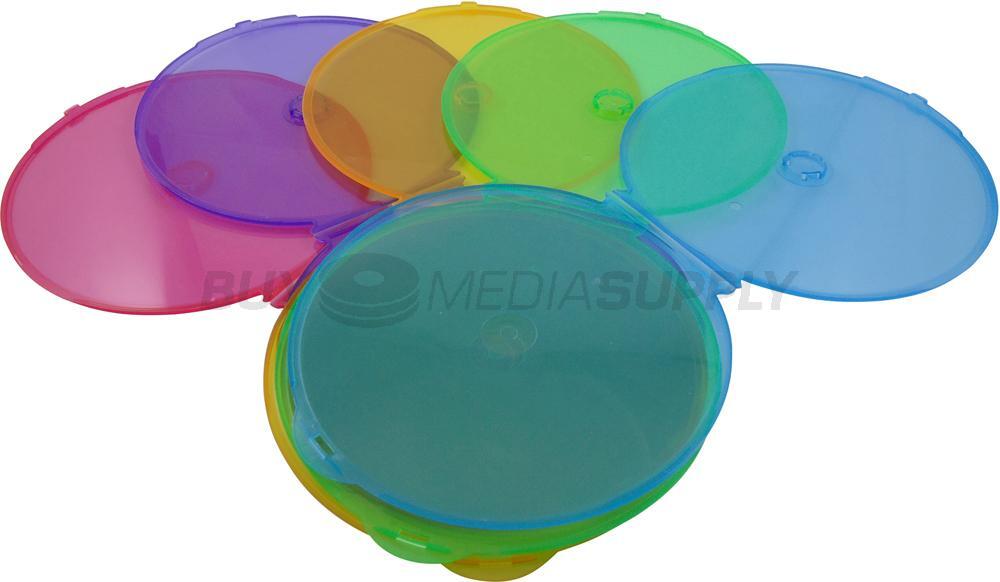 5mm Multi Color Clamshell CD/DVD Case Style #1 Lot