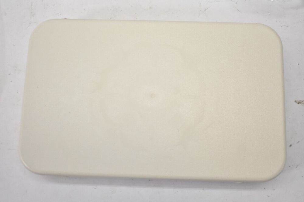 Lot of 3 LED Emergency Exit Signs w Replacement Panels Red/Beige Rectangular