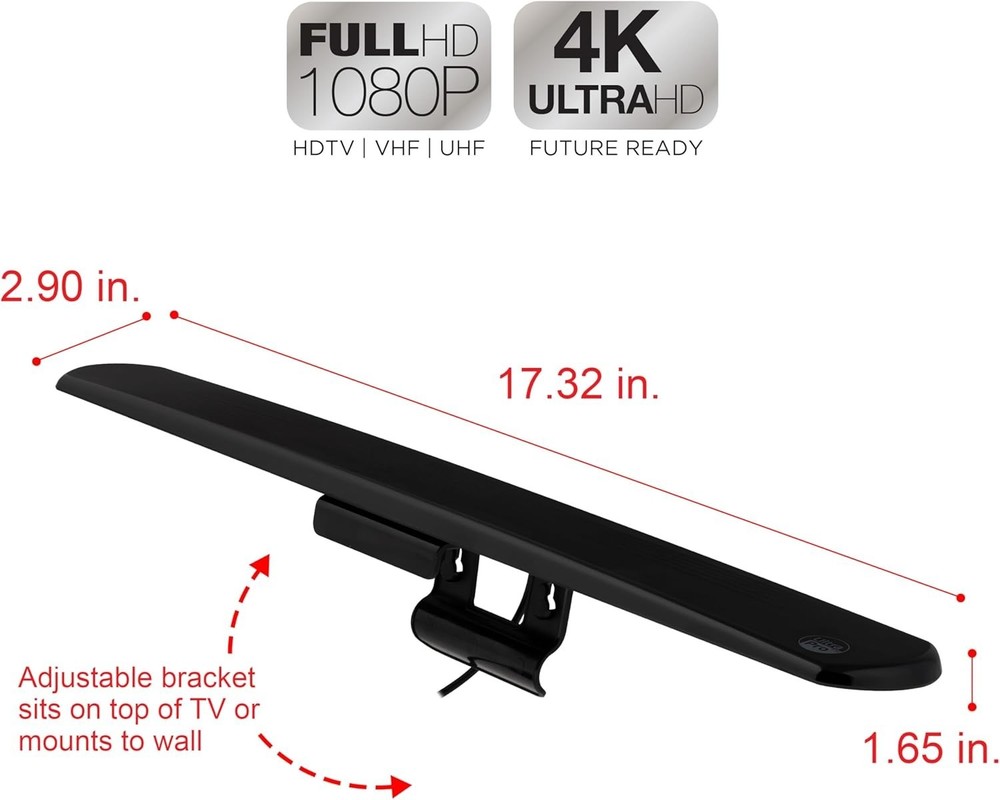 NextGen Hover Indoor TV Antenna - 60 Channels, Simple Installation, Long Range
