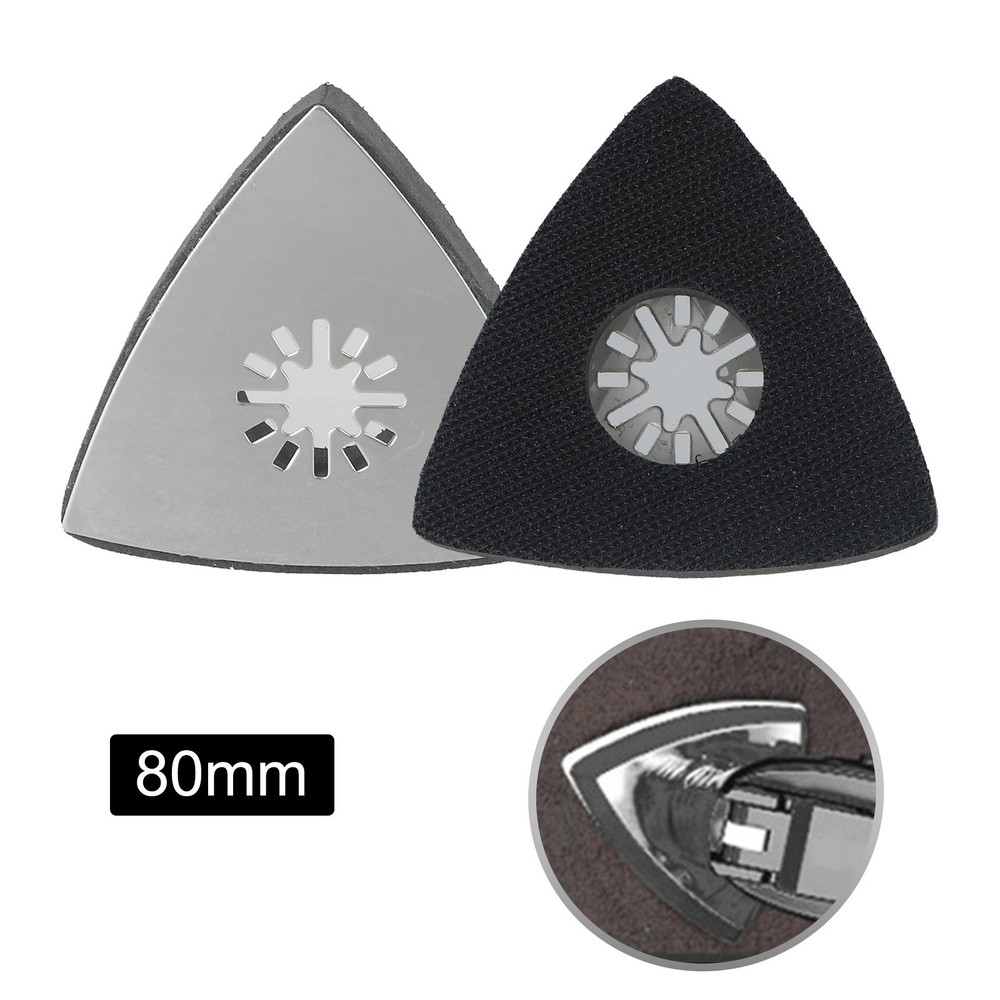 Triangular Oscillating Sanding Pad Fits OlderCraftsman Multi-Tool Machines 80mm