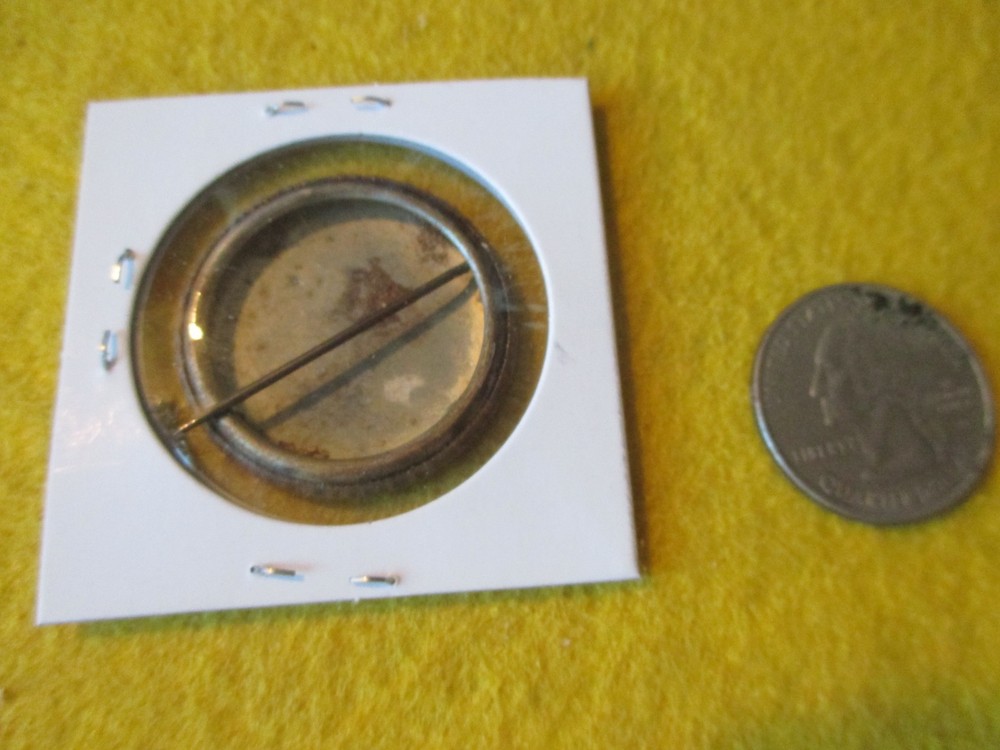 ORIGINAL WWII HOMEFRONT ANTI AXIS TO HELL WITH HIROHITO BUTTON