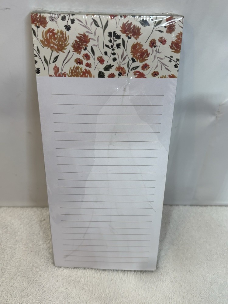 Gaphique 100 Sheets Graphic Notes Floral Magnetic Note Pad