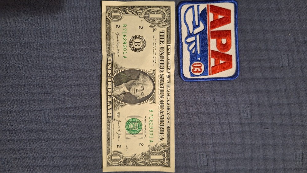 APA Pool Leagues '03 patch. New