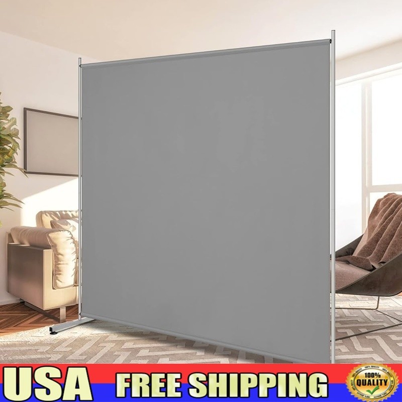 Lightweight Freestanding Room Divider Durable Privacy Screen Office Partition US