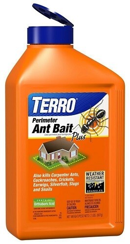 Terro T2600 Perimeter Ant Bait Plus Multi Purpose Insect Control Granules 2 Lbs.
