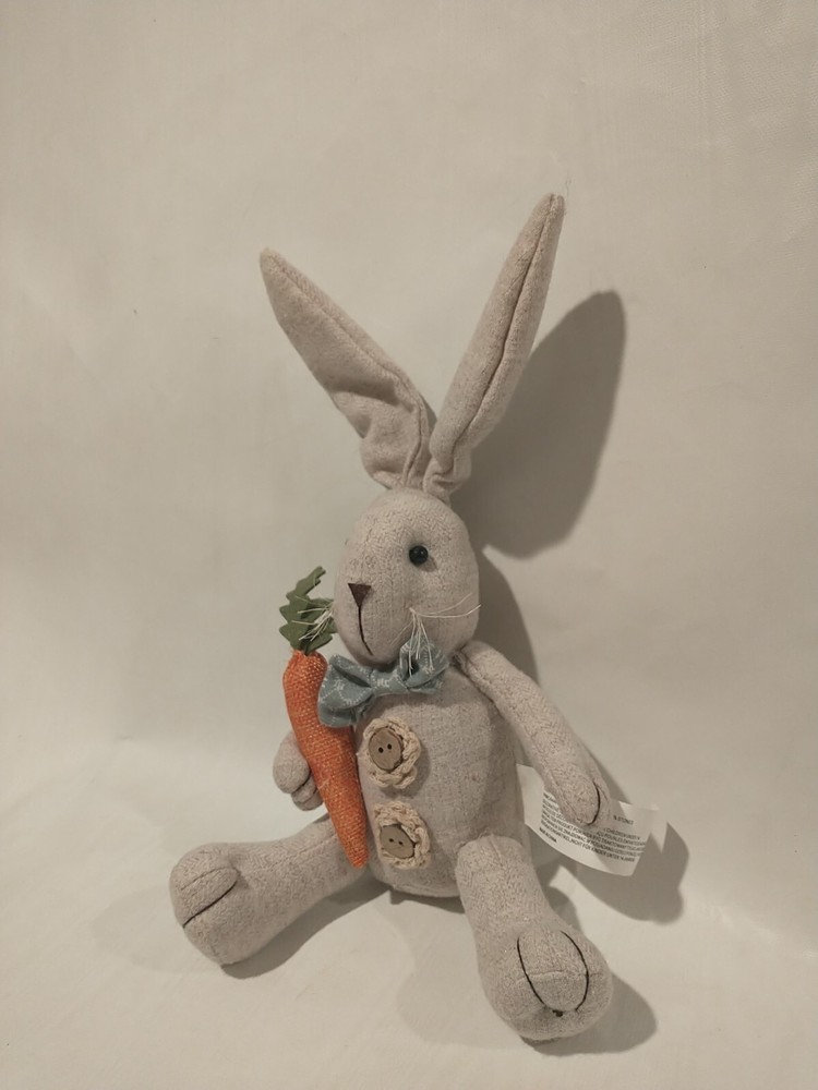 Home Decor Easter Bunny Stuffed animal Bottons, Carrot