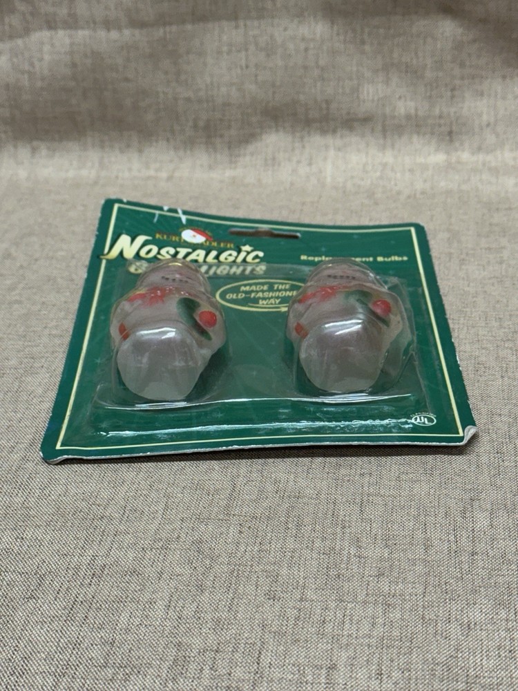 Kurt Adler Nostalgic Glass Lights Replacement Bulbs - Snowmen