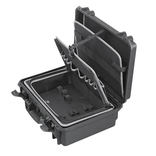 PLASTIC PANARO MAX430 TC BLACK ABS CASE.