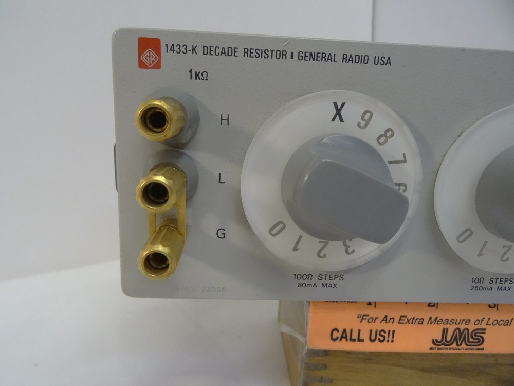 General Radio 433-K Decade Resistor