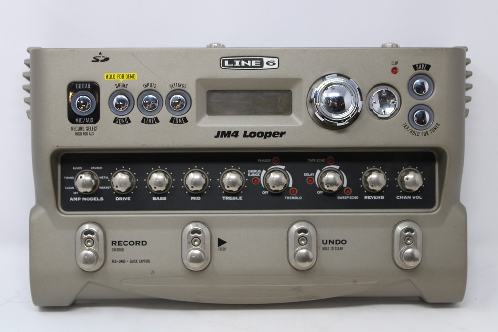 Line 6 JM4 Looper Loop Sampler Guitar Effect Pedal Unit Only