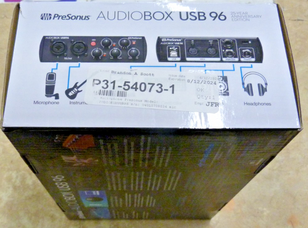 PreSonus AudioBox USB 96 USB Audio Interface - 25th Anniversary Edition