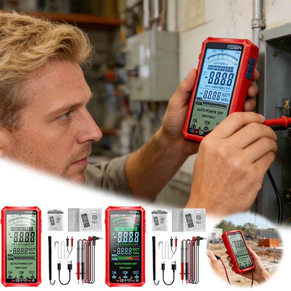 Smart Fully Automatic True Rms 6000 Count Digital Voltmeter