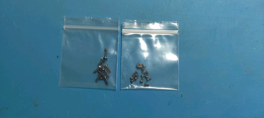 Microsoft Surface Book 1  Set of Screws